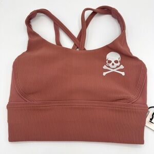 NWT Lululemon Energy Bra in Ribbed Spiced Chai , Longline Soul Cycle Collab NEW